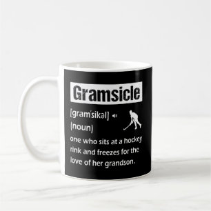 Mug Gramsicle Hockey sur glace Grandma définition uniq
