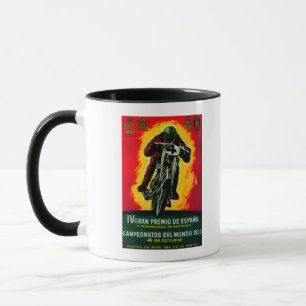 Mug Gran Premio de Espana Poster Vintage Europe