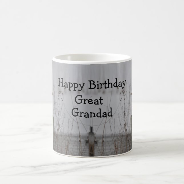Mug Grand anniversaire de papy (Centre)