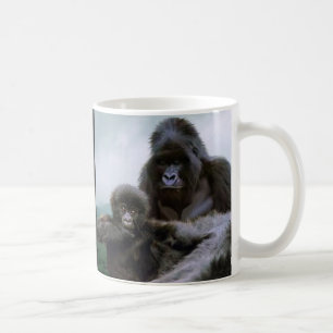 Mug GRAND APES Gorille de montagne et Baby Gorilla