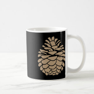 Mug Grand arbre à cônes de pin Pomme de pin Forêt Camp