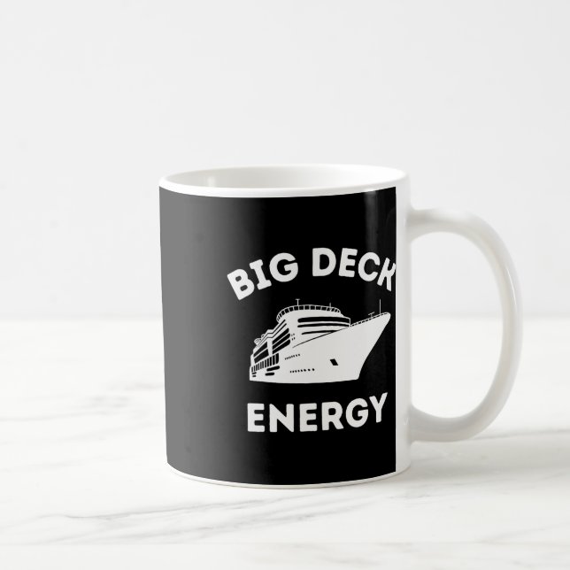 Mug Grand Bateau de Croisière de Vacances avec Énergie (Droite)