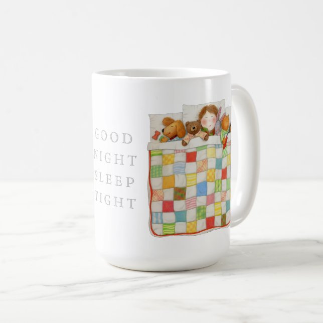 Mug Grand Blanc COQUET COUVERTURE (Devant droit)