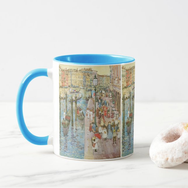 Mug Grand Canal, Venise par Maurice Prendergast (Avec donut)