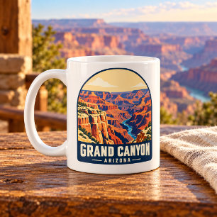 Mug Grand Canyon Arizona Vintage Parc National
