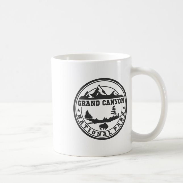 Mug Grand Canyon National Park Randonnée Envie d'évasi (Droite)