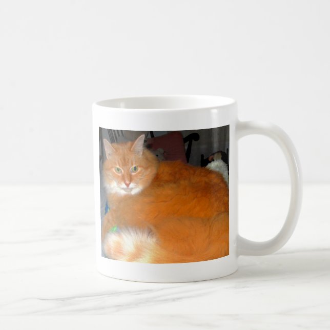 Mug Grand chat orange (Droite)