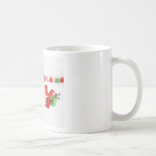 Mug Grand chien Danois avec ornements de Noël Cadeaux