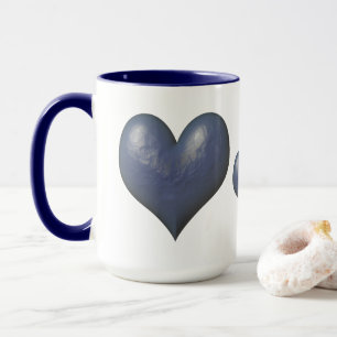 Mug Grand Coeur Bleu de Pierre