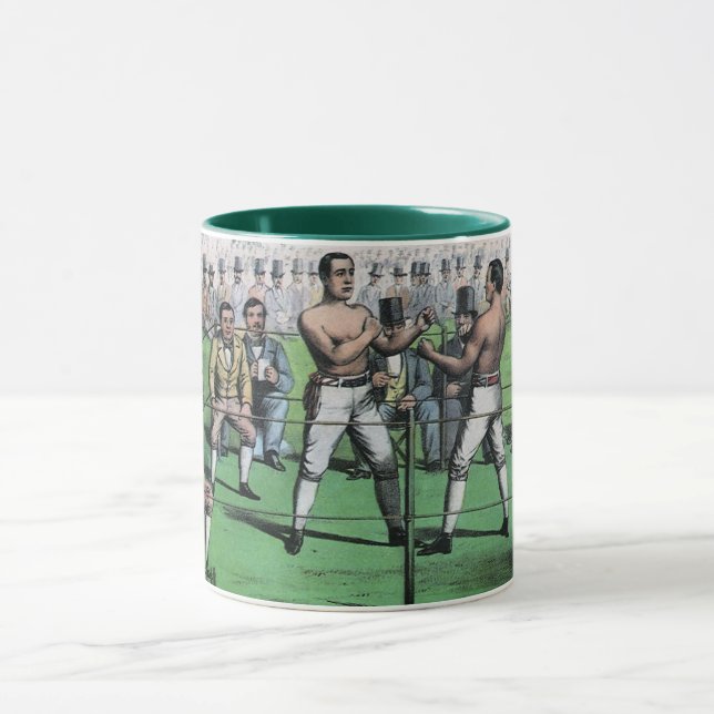 Mug Grand combat pour le Championnat, Boxing Vintage (Centre)