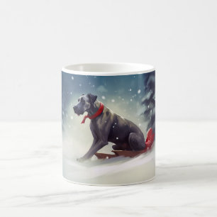 Mug Grand Dane Noël hiver neige