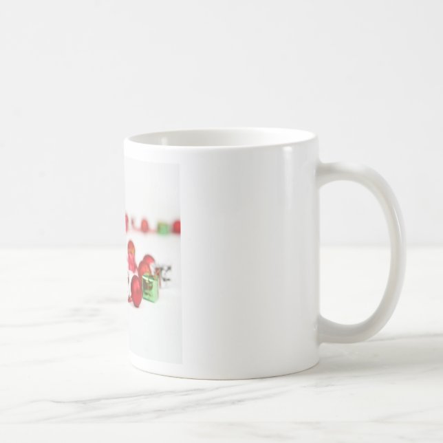 Mug Grand Danois avec ornements de Noël Cadeaux (Droite)