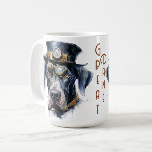 Mug Grand Danois Chien Steampunk
