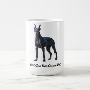 Mug Grand Danois Créer Votre Propre Texte Personnalisé