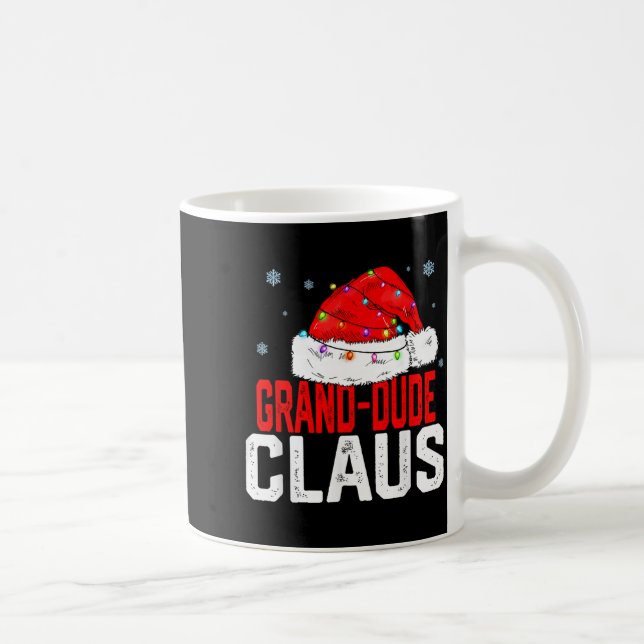 Mug Grand Dude Claus Funny Family Matching Grandpa Chr (Droite)