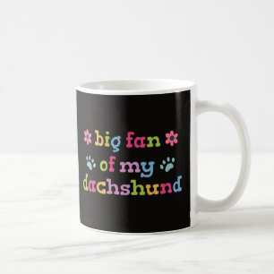 Mug Grand fan de mon Dachshund