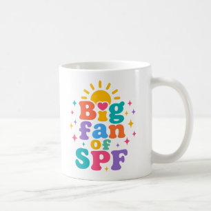 Mug Grand fan de protection solaire SPF pour l'été