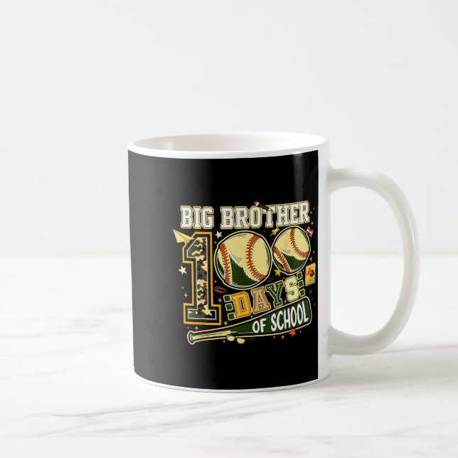 Mug Grand frère bébé frère garçon maternité 100 jours  (Droite)