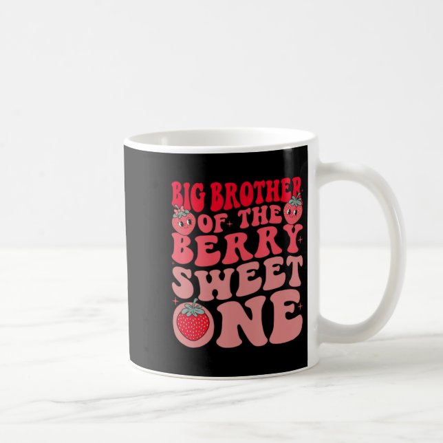 Mug Grand frère de la douce fraise des baies (Droite)