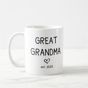 Mug Grand grand-mère est. 2023