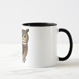 Mug Grand hibou à cornes