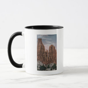 Mug Grand Junction, CO - Vue du monument national de C