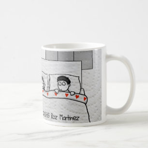 Mug Grand lit, l'espace décousu de sommeil d'Itty