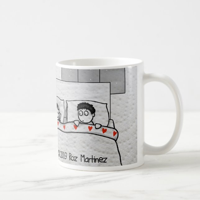 Mug Grand lit, l'espace décousu de sommeil d'Itty (Droite)