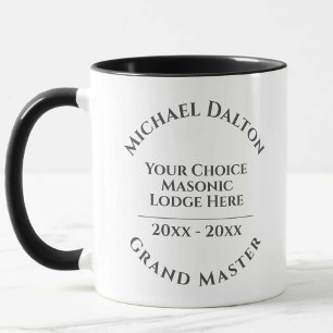 Mug Grand Maître Maçonnique