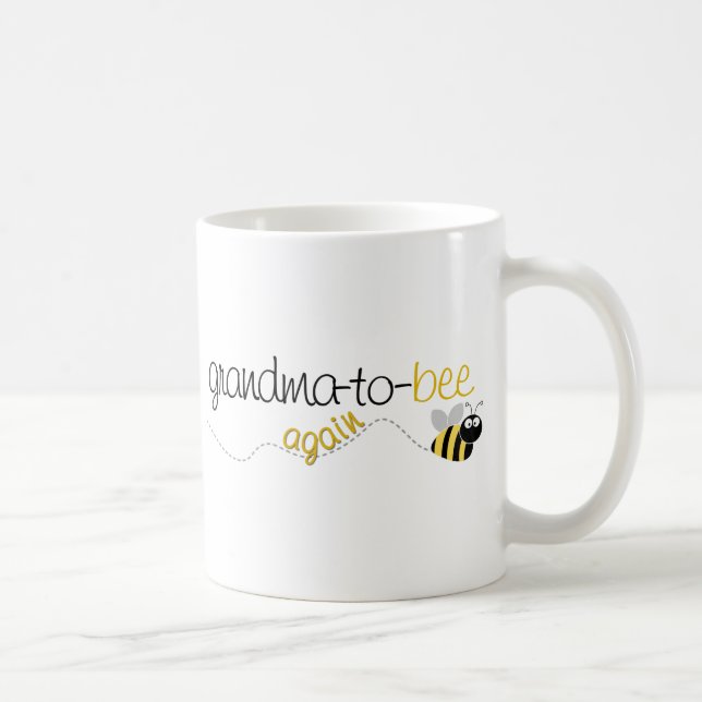 Mug Grand-maman d'abeille au T-shirt encore (Droite)
