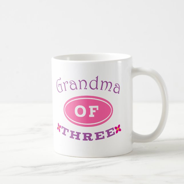 Mug Grand-maman de 3 (Droite)