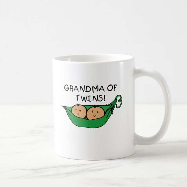 Mug Grand-maman de cosse de jumeaux (Droite)