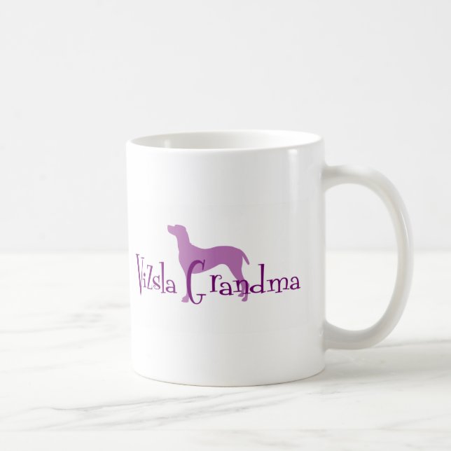 Mug Grand-maman de Vizsla (Droite)