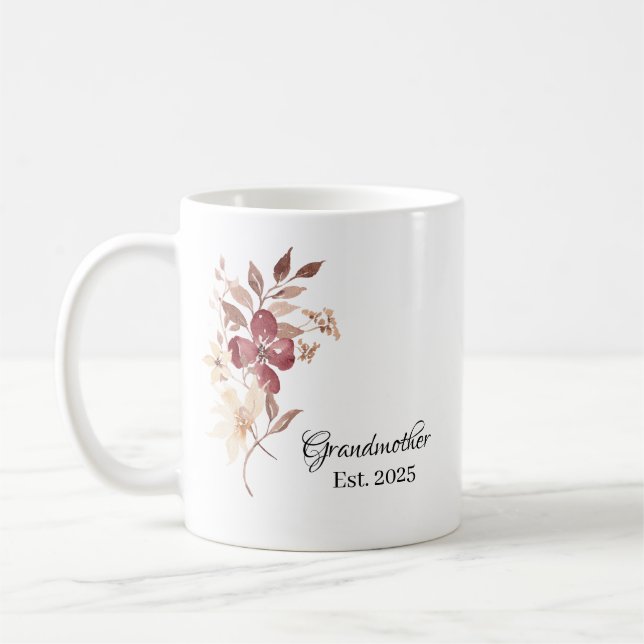 Mug Grand-mère, année d'origine – Étape familiale (Gauche)
