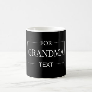 Mug Grand-mère Anniversaire Cadeau personnalisé