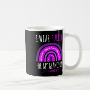 Mug Grand-mère arc-en-ciel grand-père pourpre petit-fi