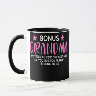 Mug Grand-mère bonus pour femmes nous avons essayé de
