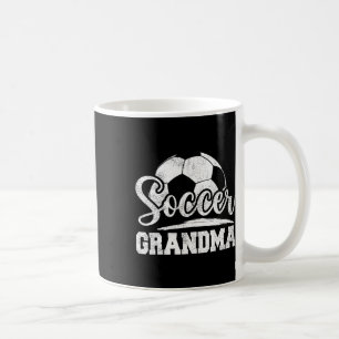Mug Grand-mère de football Joueuse de football Jour de