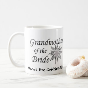 Mug Grand-mère de la mariée drôle