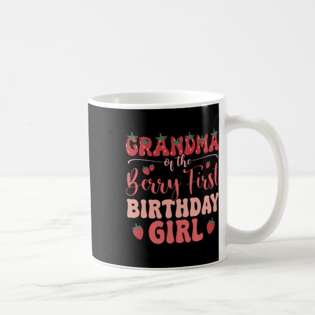 Mug Grand-Mère De L'Anniversaire Fille Berry Première  (Droite)