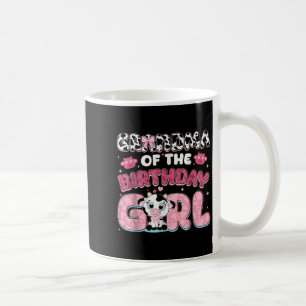 Mug Grand-Mère De L'Anniversaire Fille Ferme Vache Gra