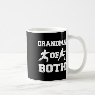 Mug Grand-Mère De Sketll Drôle Et Karate Grand-Mère