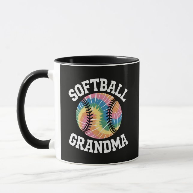 Mug Grand-mère de softball (Gauche)