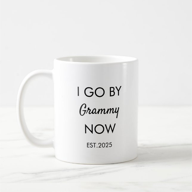 Mug Grand-Mère Drôle, Je Vais Par Grand-Mère Maintenan (Gauche)