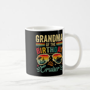 Mug Grand-mère du croiseur d'anniversaire Sungles Croi