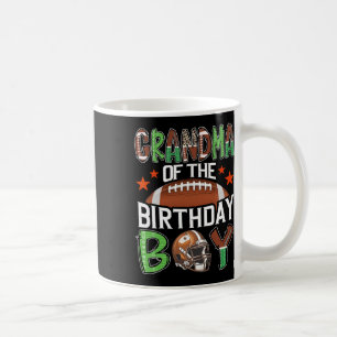 Mug Grand-mère du garçon d'anniversaire Football de jo