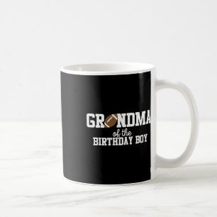Mug Grand-mère du garçon de football amateur d'anniver