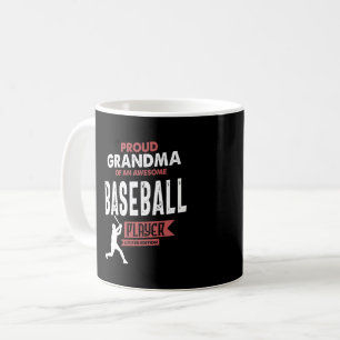 Mug Grand-mère d'un joueur de baseball génial