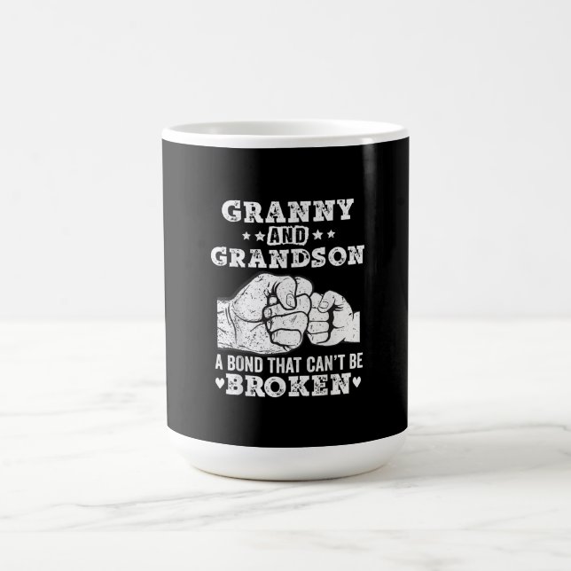 Mug Grand-Mère Et Grand-Fils Un Lien Qui Ne Peut Pas Ê (Centre)