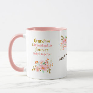 Mug Grand-mère et petite-fille toujours liée